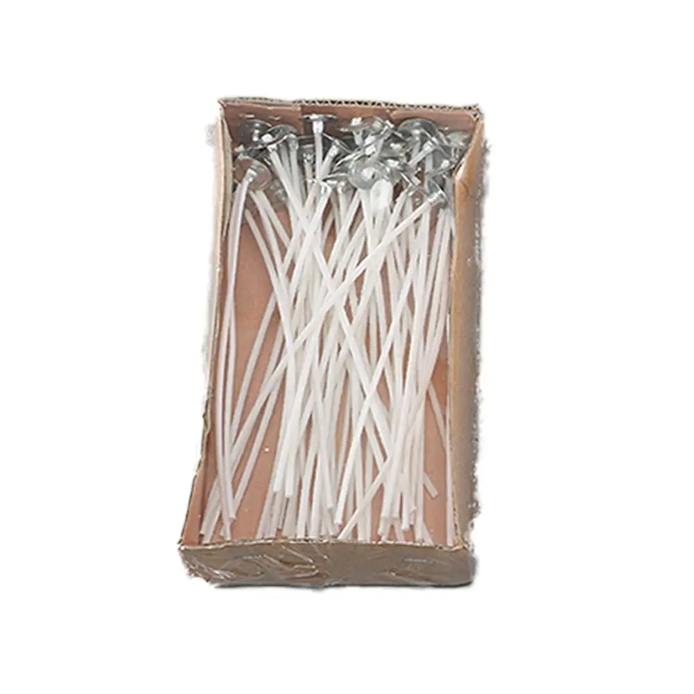 50 шт./компл. лампы в форме свечи Фитили с фитиль центрирующее приспособление для