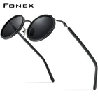 FONEX Мужские солнцезащитные очки с поляризацией, в стиле ретро