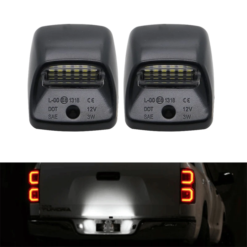 (Red Led Sequence Tube) for Toyota Tacoma-Tundra 2005-2015 Smd License Plate Lights | Автомобили и мотоциклы