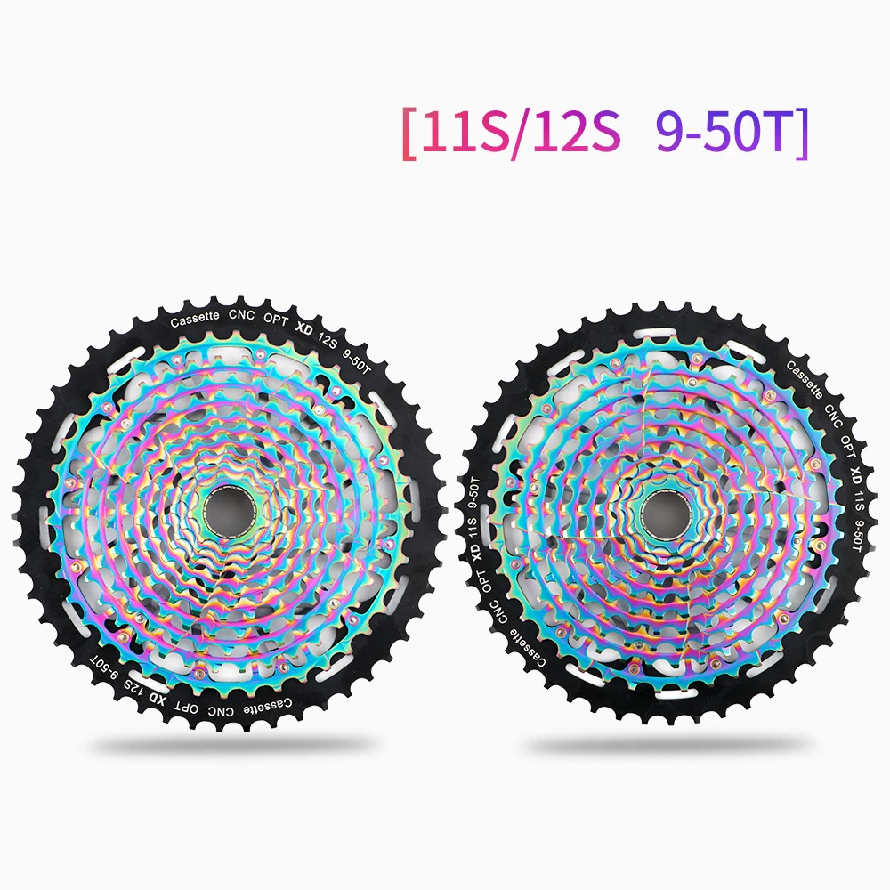 MTB Ultimate Rainbow XD кассета 11 скоростей 9-50 т маховик горный велосипед 12 Скоростей