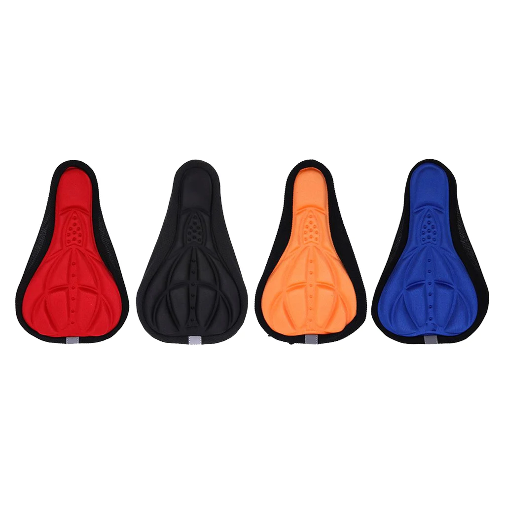 

3D Soft Replaceable Bike Saddles Bicycle Saddle Seat Pad Soft Thickened Gel Cycling Parts
