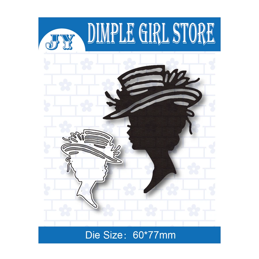 

2021 new arrival scrapbook stamps and molds ladies metal die cutting machine decorative template molds DIY crafts