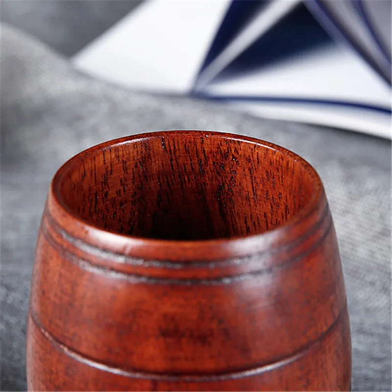 Деревянная чашка натуральная классическая из натурального твердого дерева