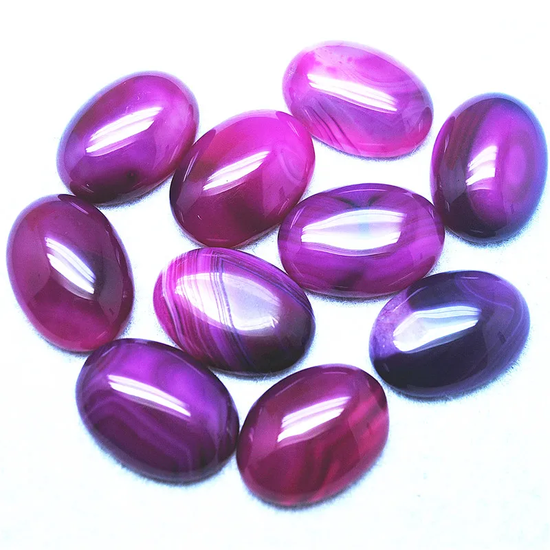 

5 шт. натуральный ярко-розовый Агат Кабошоны 18 х25 мм овальные формы без отверстий бусины аксессуары Смешные Ювелирные компоненты