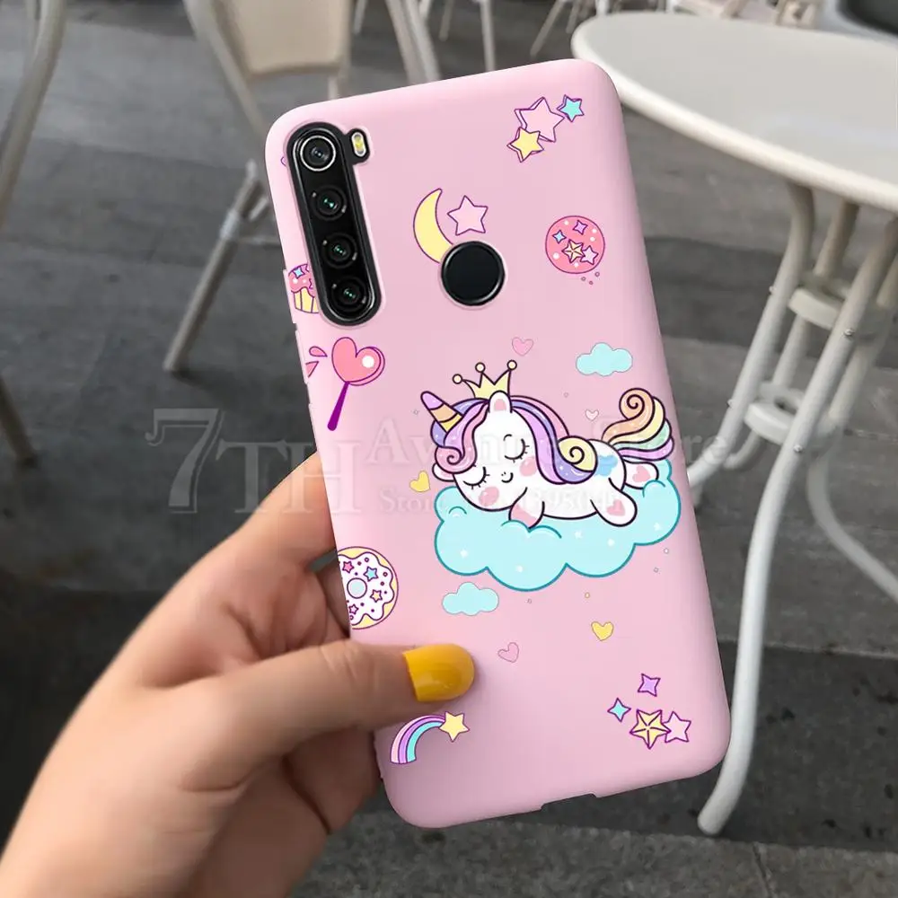 Чехол-накладка для Xiaomi Redmi Note 8T 8 9s 9 Pro Max 8A 7 7A 6A 6 5A 5 Plus 4A силиконовый с рисунком