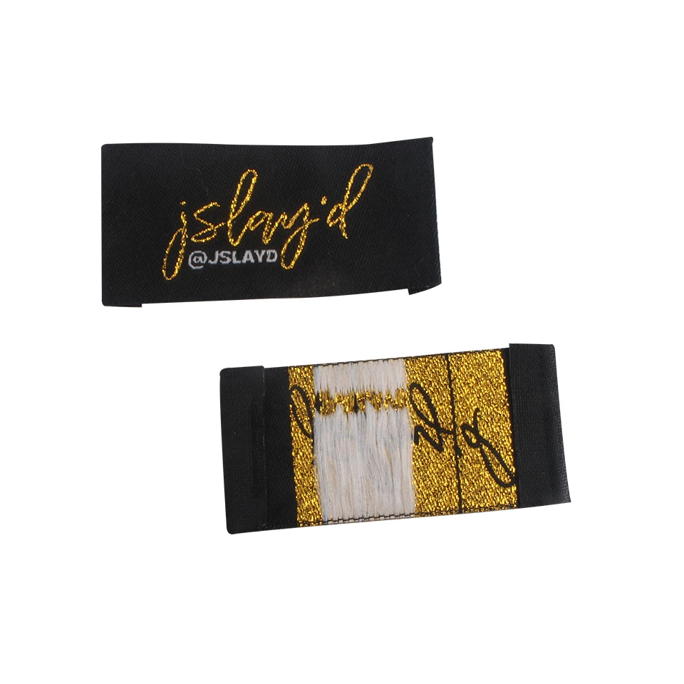 Индивидуальные фирменные волосы бутик кутюр парики Швейные основные ярлыки