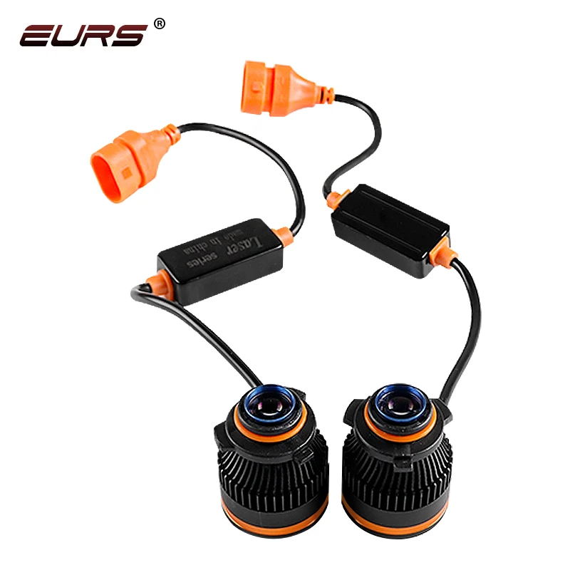 Светодиодные Автомобильные фары EURS противотумансветильник ры H7 H11 HB3 HB4 H8 H9