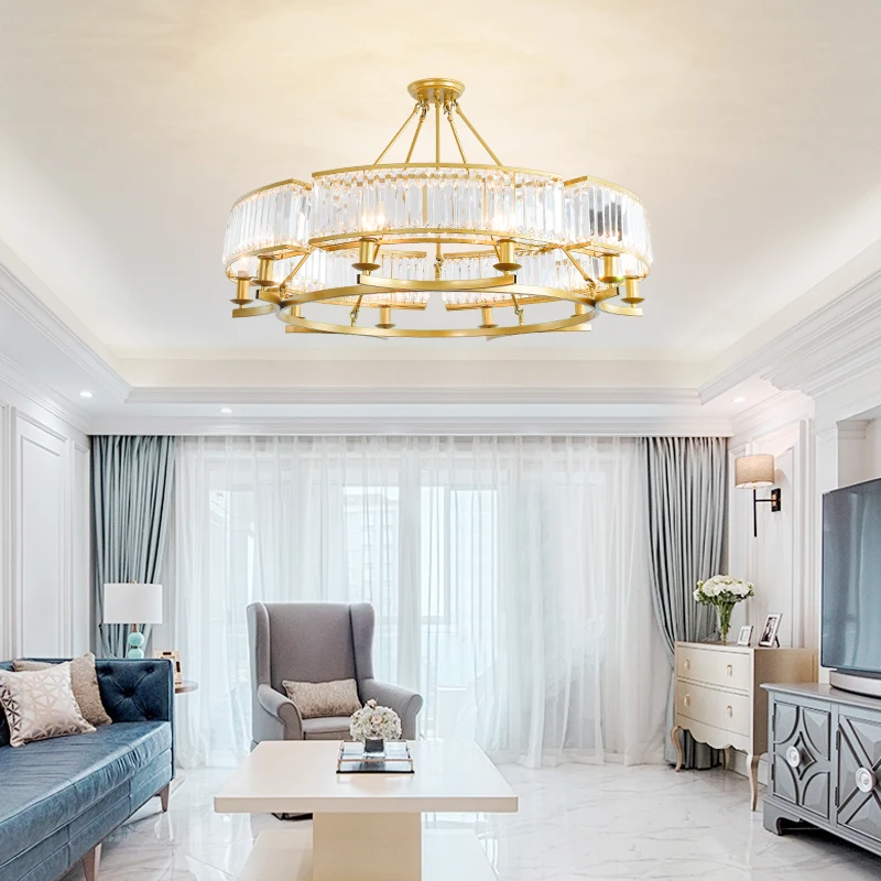 Хрустальная люстра Современная потолочная лампа для гостиной спальни | Лампы и