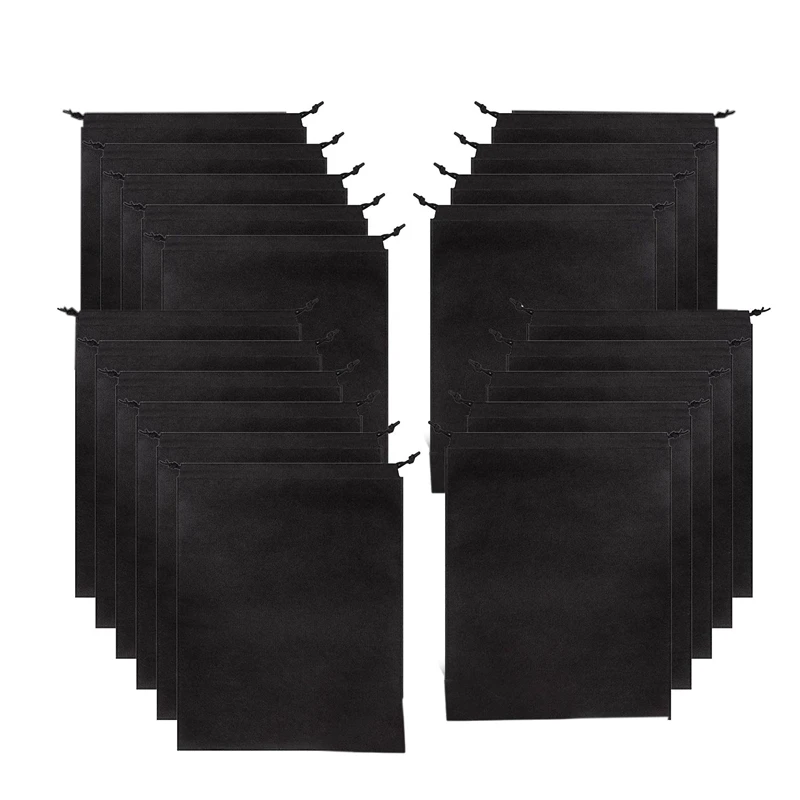 

20 упаковок сумок для обуви для путешествий нетканый с веревкой сумка для обуви Органайзеры для хранения