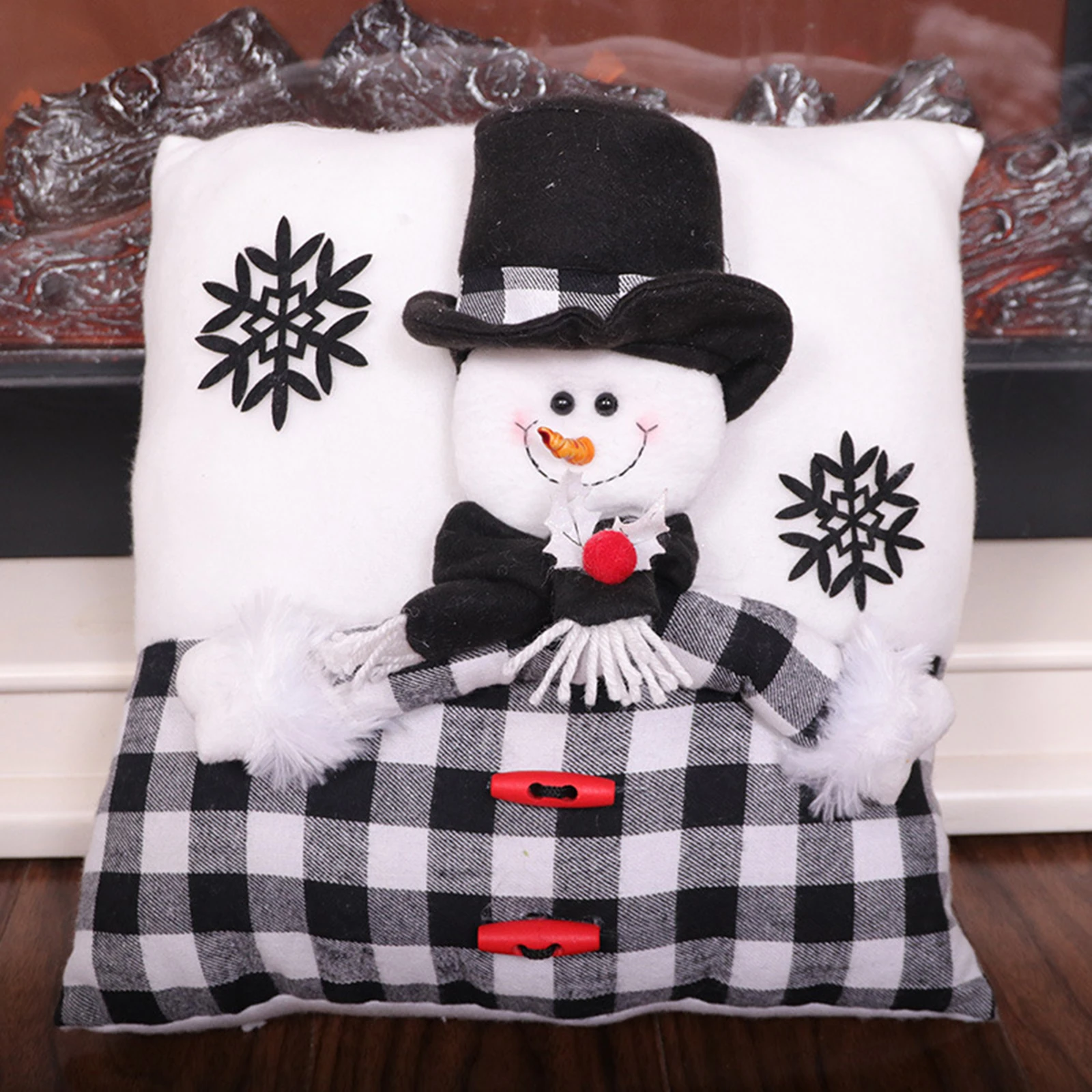 Наволочка для диванной подушки наволочка подушка плающая ива Рождественская