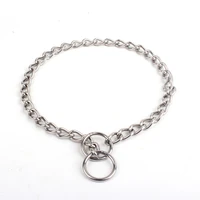 stainless steel p chain for dogs training choke collars for large dogs french bulldog german shepherd heavy duty pet collar