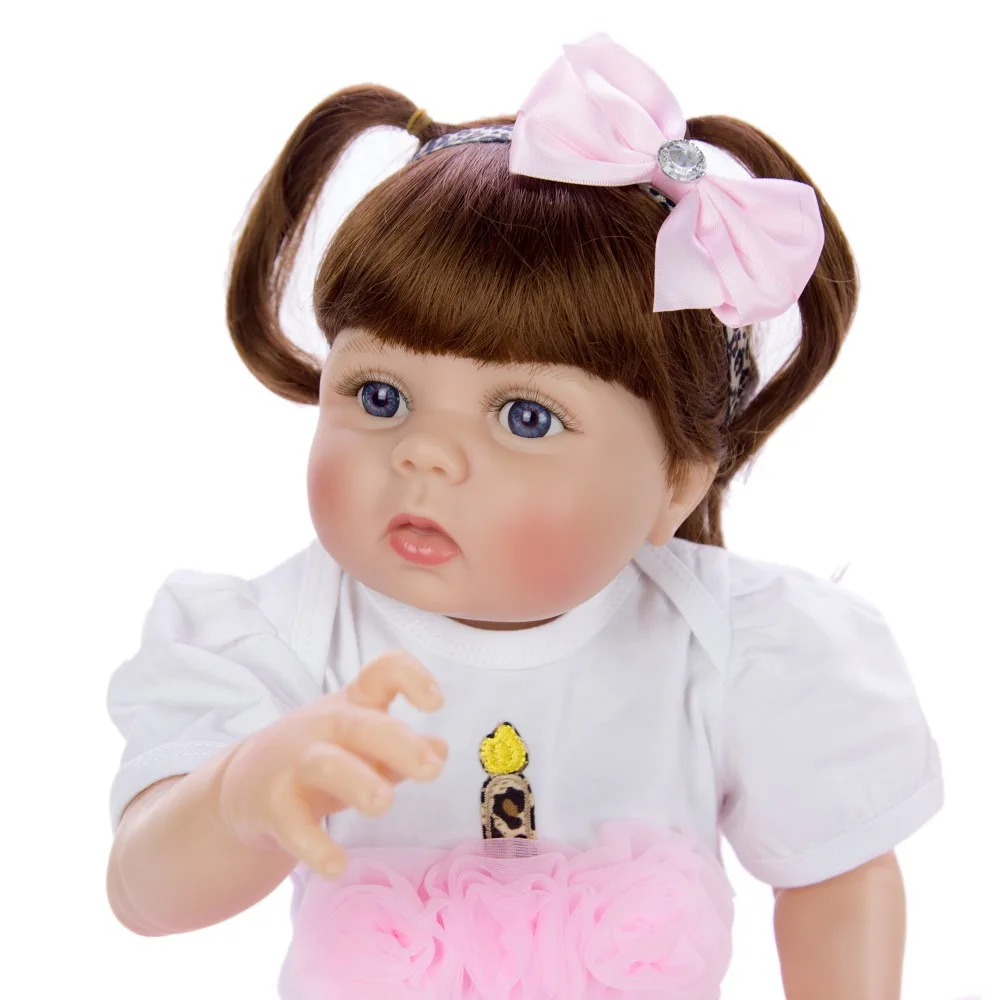 Реалистичные 23 &quot57 см bebe Reborn Boneca Кукла полностью силиконовая виниловая кукла для