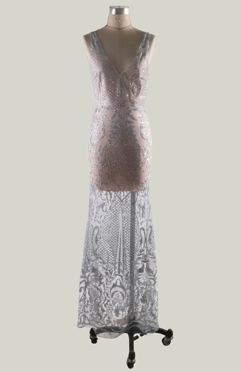 Длинное блестящее вечернее платье CACARE рождественское вечеринка свадьба золотой