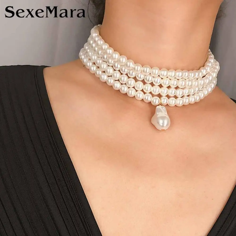 SexeMara персонализированное универсальное женское ожерелье геометрическое