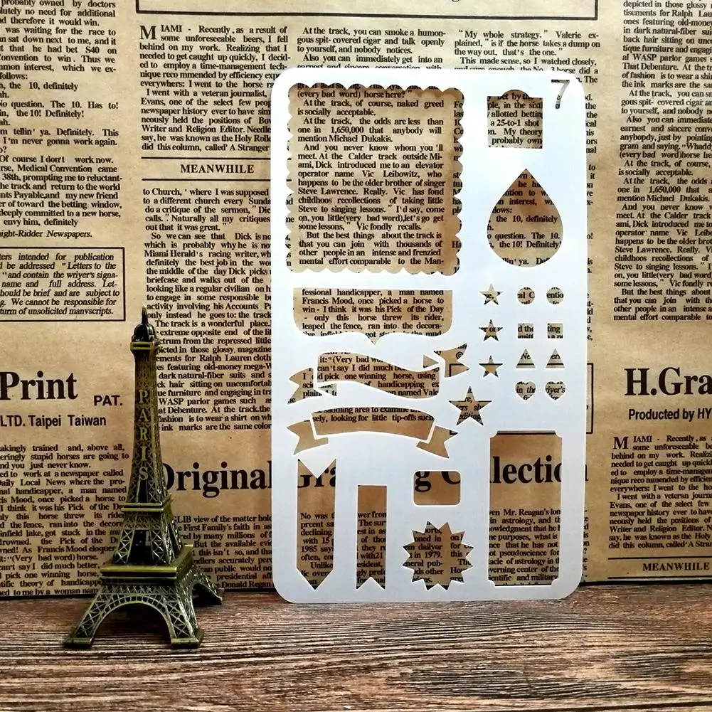 12 шт. № 1-12 шаблон для рисования Детские граффити Рисование DIY альбом скрапбукинга