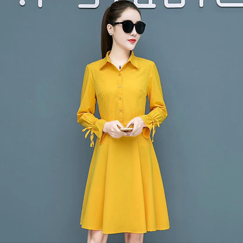 Женское платье на весну и лето 2020 Элегантные повседневные платья больших