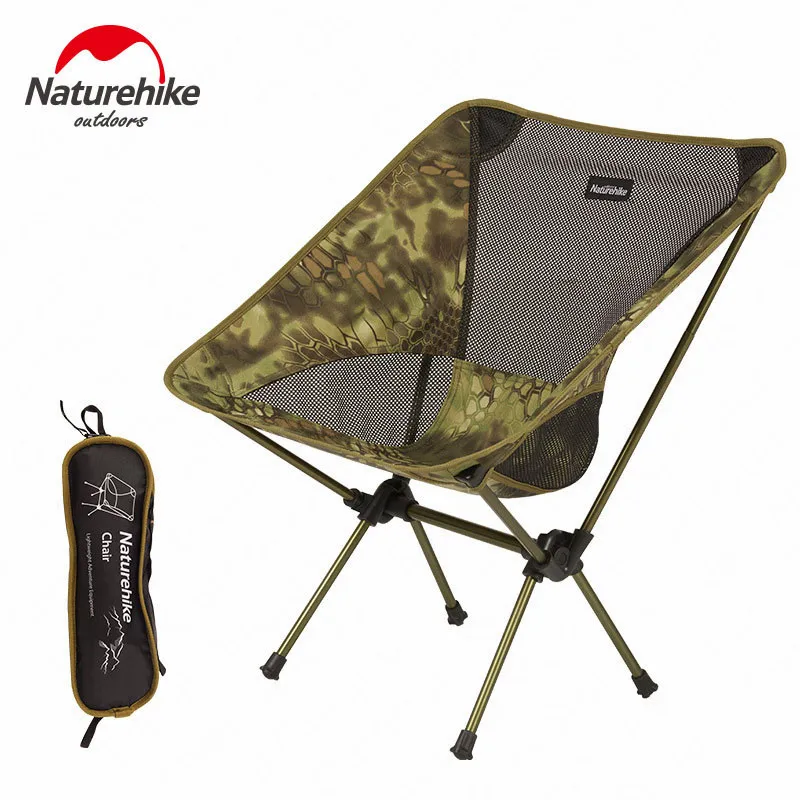 Naturehike кемпинг стул Сверхлегкий складной портативный рыболовный для пикника