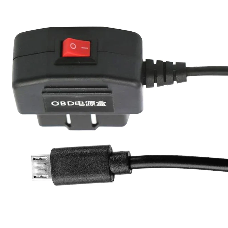 Видеорегистратор OBD зарядное устройство Mini USB релейный переключатель ACC адаптер