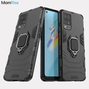 tough hybrid armor cover for oppo a54 4g case with magnetic finger ring socket stand protective phone cases fundas free global shipping