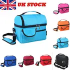 Изолированная Портативная Сумка-тоут для ланча унисекс, для мужчин и женщин, для взрослых, термоохладитель для горячих и холодных продуктов, 8 л