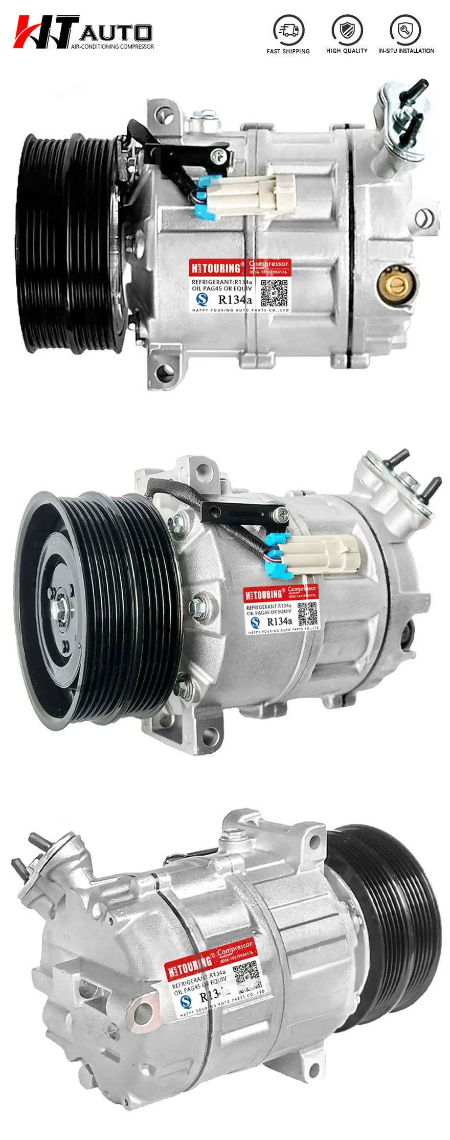 AC компрессора кондиционера для ALFA ROMEO 159 паук BRERA 939 2,4 2005-DCS17IC 60693332 71789099 Z0006731A 71789101 11pk