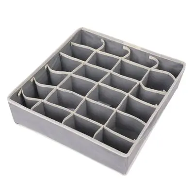 Multi-size Bra Underwear Organizer For Line Foldable Home Storage Box Non-woven Wardrobe Drawer Closet Organizer For Scarf Socks