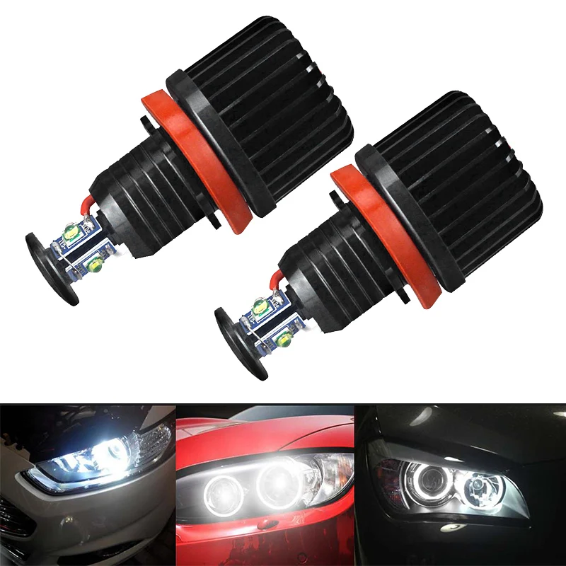 Светодиодные лампы маркер DERI для BMW E60 E61 E70 E71 E90 E92 E93 X5 X6 Z4 M3 2 шт. H8 40 вт|Аксессуары