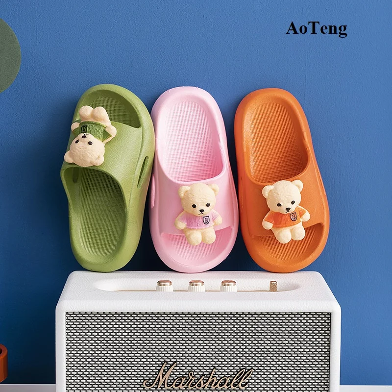 

2021 Summer New Children Shoes Cute Girls Slippers Kids Shoes High-Quality Boys Beach Slippers Children Non-Slip Slippers
