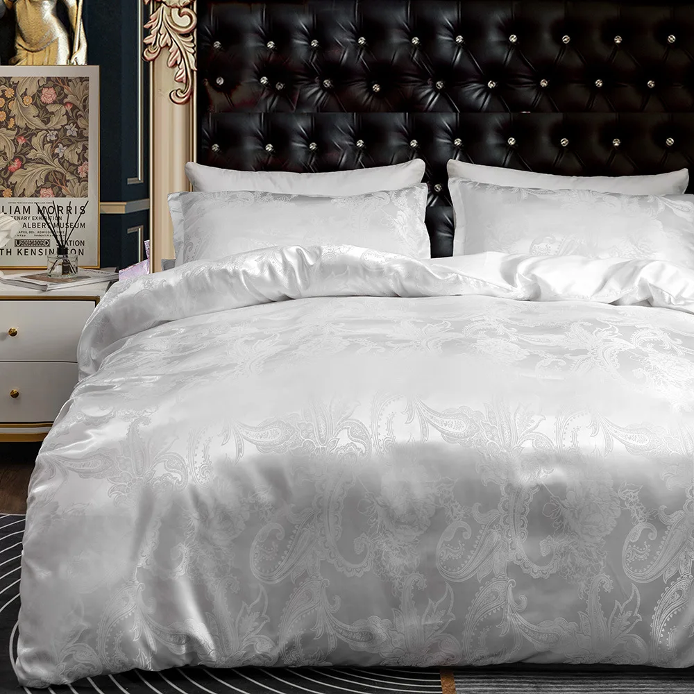 

Euro Bed Linen Palace Jacquard Pattern Bed Cover 150 Without Sheet Quilt Cover Bedclothes Double Queen King 240x220 Duvet Cover