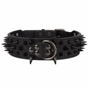 Ошейник для больших собак Traumdeutung с шипами, аксессуары, заклепки для больших собак, ожерелье для питбуля, товары для домашних животных, ошейник halsband