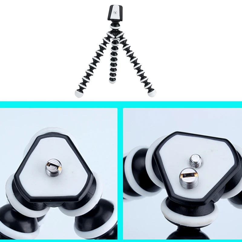 Mobile Phone Holder Portable Desktop Mini Tripod SLR Camera Photography Small Camcorder Mobilephone Tabletop Stand | Электроника