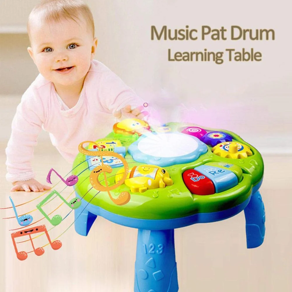 Музыкальные Младенцы освещение детские игрушки деятельности звуковой центр