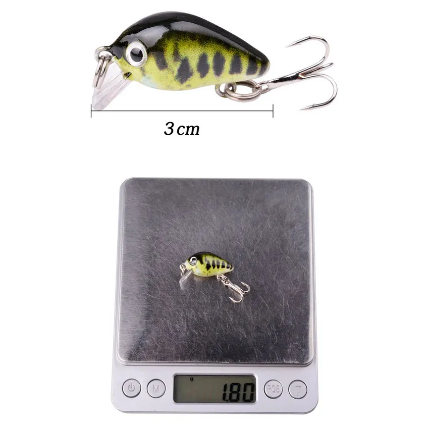 Aorace 30 мм 2 г Crazy воблеры мини Topwater Crankbait искусственные японские жесткие приманки Pesca плавающие рыболовные приманки бас Pesca