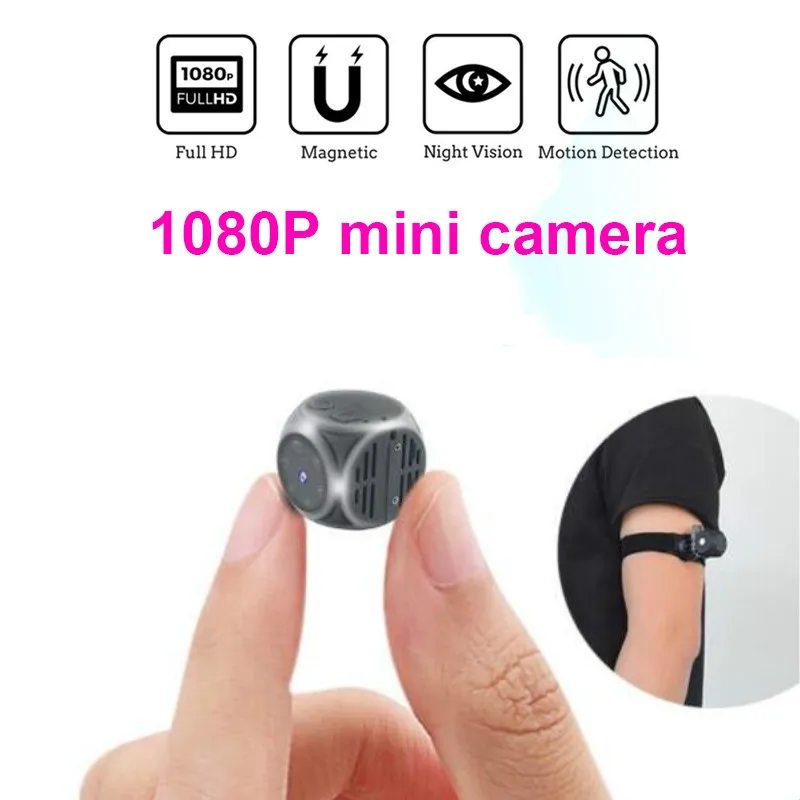 Full HD 1080PMini игральная камера видео DV DVR микро обнаружения движения с инфракрасным