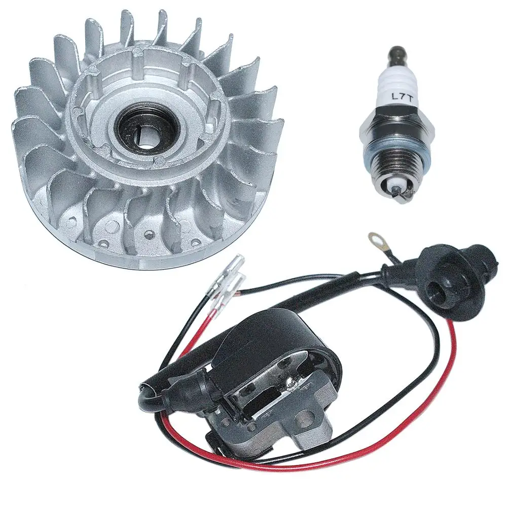 Комплект свечей зажигания катушки маховика для бензопилы Stihl 066 MS660 замена 1122 400 1217