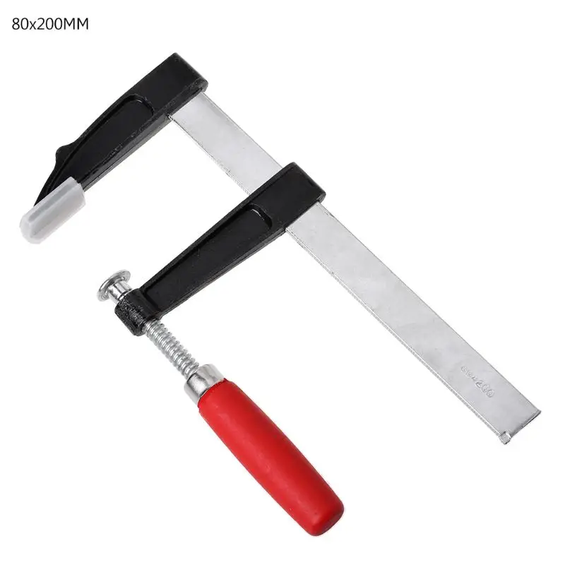 

Сверхмощный зажим F-Clamp, зажим для деревообработки, высокопрочный зажим для дерева, ручной инструмент «сделай сам», 8 размеров