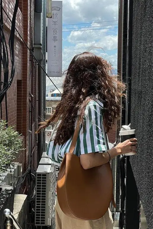 

CHEERART Green Striped Button Up Collared Shirt Summer Top And Blouse Short Sleeve Casual Tops For Women Korean Fashion Clothing