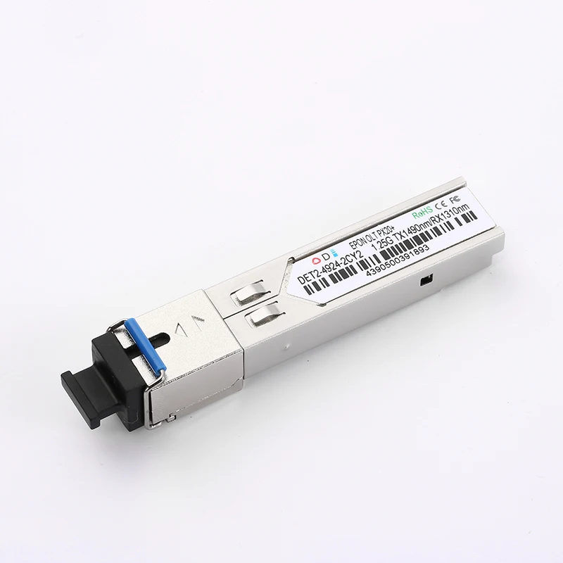 Приемопередатчик Epon olt sfp 1 25G PX20 + 20 км GEPON Olt SFP gpon wifi onu router fiber 25 Гбит/с EPON OLT C 1490/1310