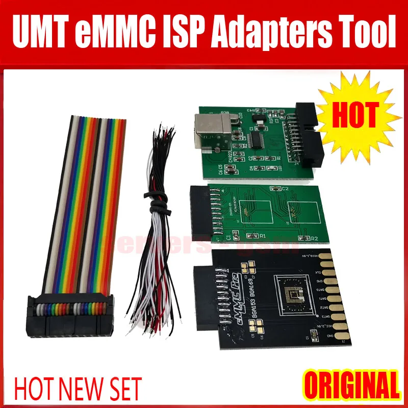 2021 новый оригинальный UMT eMMC ISP адаптеры 5 в 1 для DONGLE/UMT PRO BOX/NCK PRO|Детали устройств