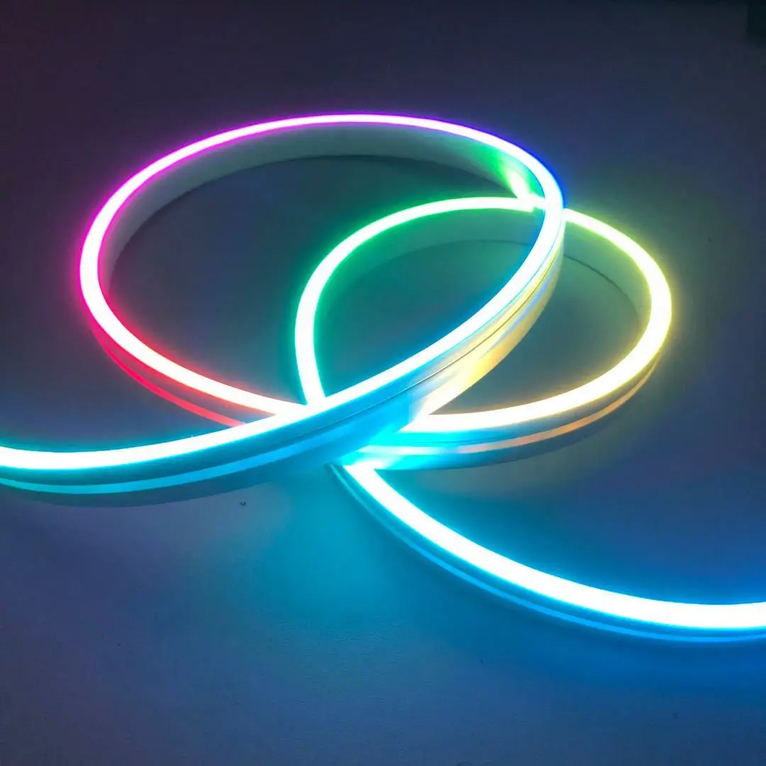 Неоновая Светодиодная лента WS2812B 5 В светодиодная неоновая WS2812 водонепроницаемая