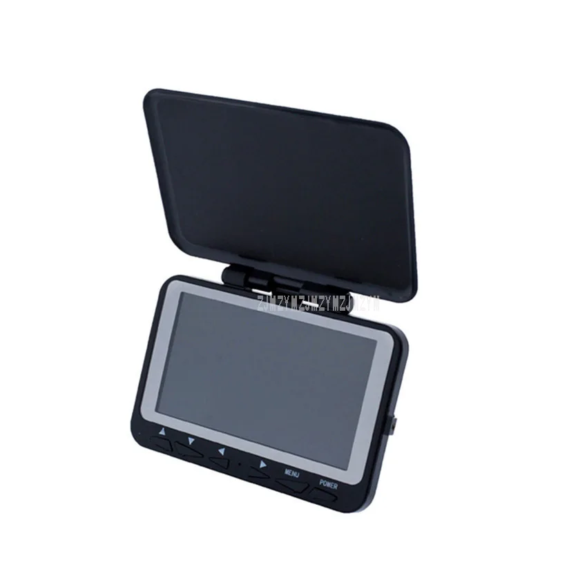 Цена 4,3-дюймовый ЖК-дисплей ночного видения HD камера 15 м глубинный рыболокатор подводная рыболовная камера монитор с аккумулятором 4500mA FY-WF06