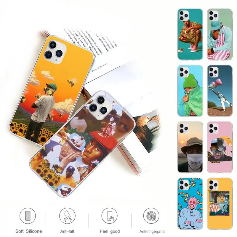 

Tyler The Creator Pop Rap Singer Transparent Phone Cover For IPhone 12 11 Pro Max Xs X Xr 7 8 6 6s Plus 5 5s Se 2020 Clear Case