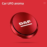 for daf xf cf lf van auto accessories car logo car air freshener perfume dashboard fresh car fragrance ufo shape car accessories