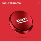 Для DAF cf lf Ван авто аксессуары Автомобильные брелки с логотипом автомобиля освежитель воздуха аромат приборной панели свежий Ароматизатор для автомобиля UFO Форма автомобильные аксессуары