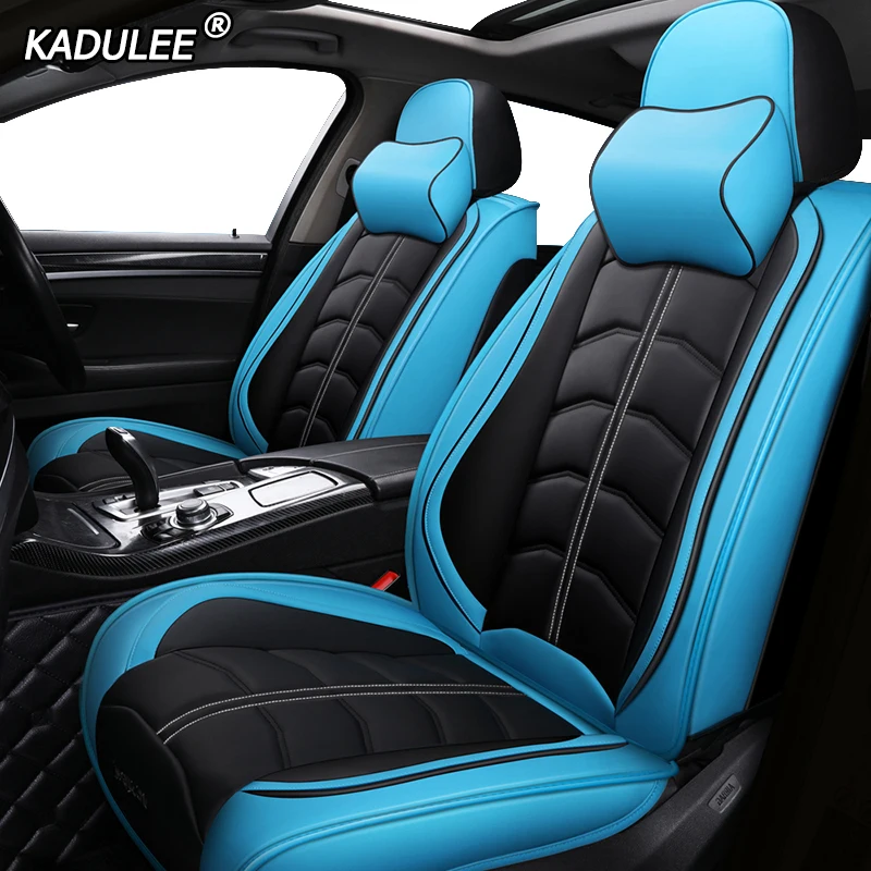 KADULEE роскошные кожаные чехлы для автомобильных сидений Land Rover Discovery Sport freelander Range
