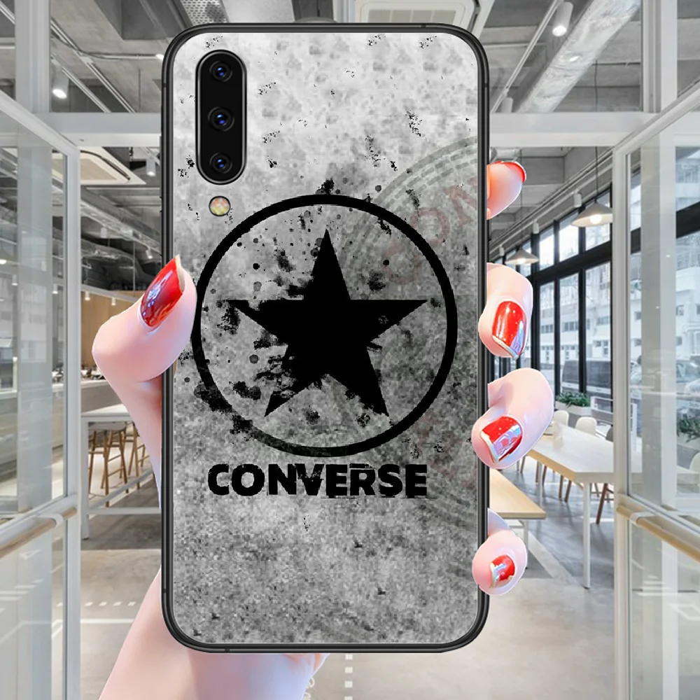 

American Luxury Fashion Brand Phone Case For Samsung Galaxy A 3 5 7 8 10 20 20E 21S 30 30S 40 50 51 70 71 black Cell Tpu Back