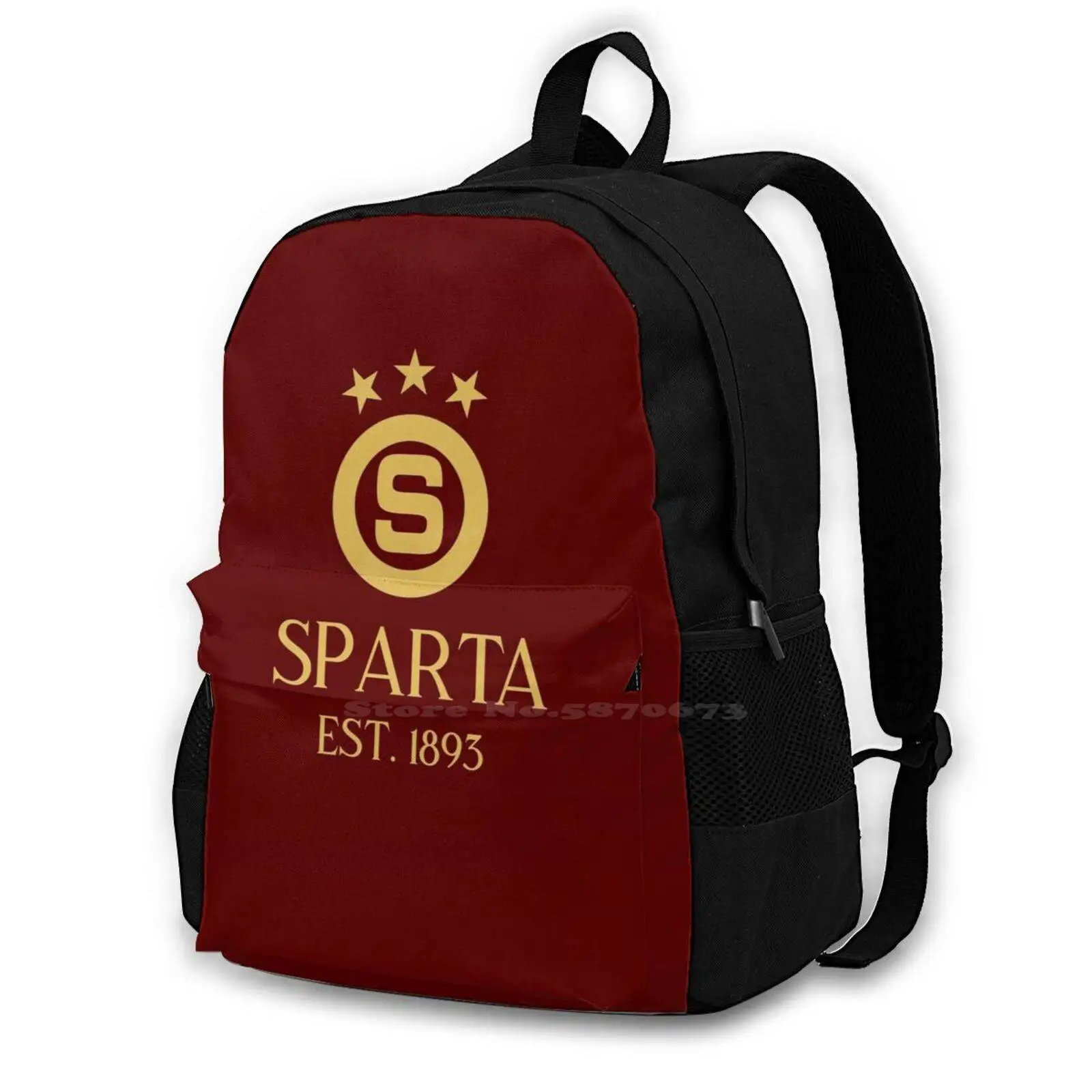 

Sparta Praha золотые рюкзаки для мужчин, женщин, мужчин, подростков, девушек, сумочки Sparta, Прага, спартанка, Прага, Спартанский спортивный клуб
