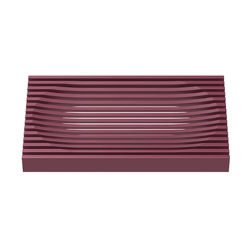 

Creative Silicone Shape Soap Box Drain Soap Holder Box Bathroom Supplies Shower Storage Box Non-slip Soap Dish Bathroom Gadgets