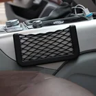 Автомобильная сумка для хранения, сетчатые карманные аксессуары для BMW E60 Ford focus 2 Kuga Mazda 3 cx-5 Volkswagen Polo Golf 4 6 GTI