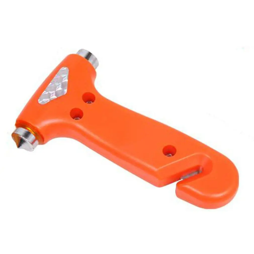 

TOOL 2 In 1 Safety Hammer Life-saving Hammer Escape Hammer Car Window Broken Glass Breaker Escape Tool MINI Portable Life Hammer
